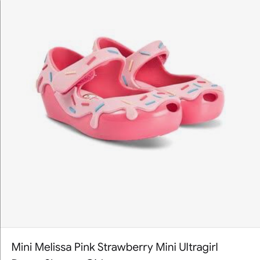 Mini Melissa donut shoes